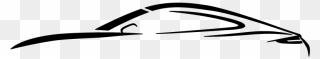 Outline Porsche 911 Silhouette Clipart