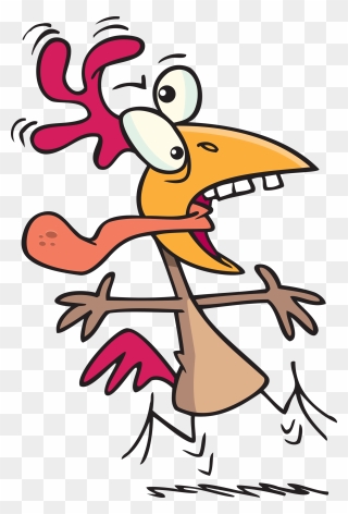 Surprise Clipart Panic - Psycho Chicken - Png Download