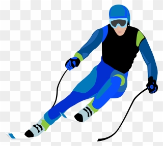 Skier Clipart - Png Download