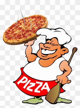 Bingo Pizza Logo - Cartoon Clipart