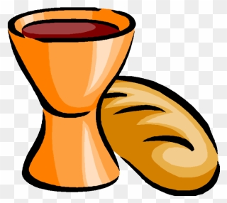 Bread And Wine Vector Image - Bread And Wine Clipart