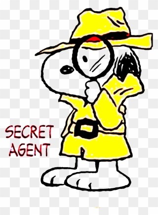 Secret Clipart Secret Agent Man - Secret Agent Clipart - Png Download