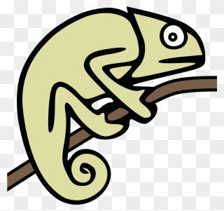 Chameleon Cartoon Clipart