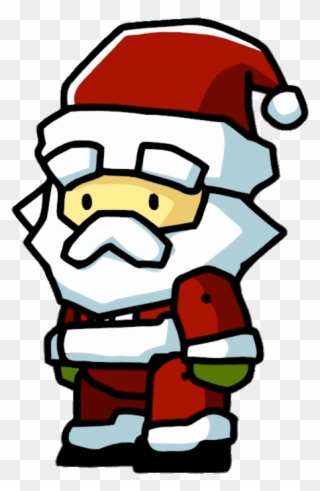 Scribblenauts Santa Claus - Scribblenauts Santa Clipart