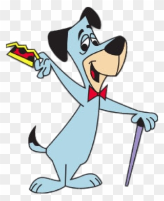 Huckleberry Hound Greeting - Cartoon Network Clipart 90s Hanna Barbera - Png Download