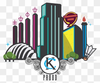Kansas City Iconic Symbols Clipart
