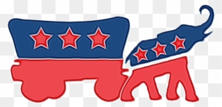 Republican Party Clip Art Election Kansas Portable - Gop - Png Download