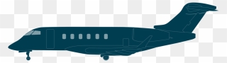 Challenger 350 Side View - Bombardier Challenger 650 Side Clipart