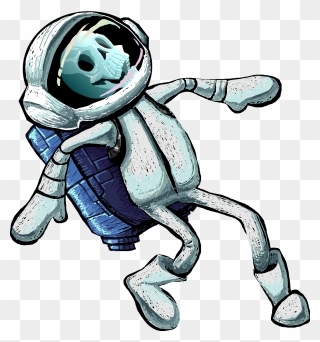 Astronaut Character Cartoon Png Clipart