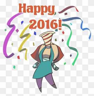Happy 2016 Woman Clip Arts - Portable Network Graphics - Png Download