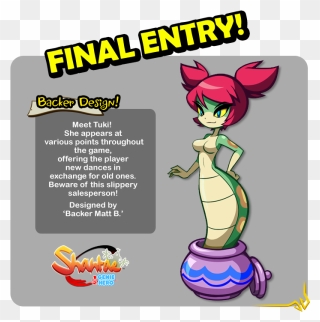 Tukidesign - Shantae Half Genie Hero Enemies Clipart