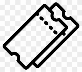 Transparent Tickets Clipart - Ticket Icon Png