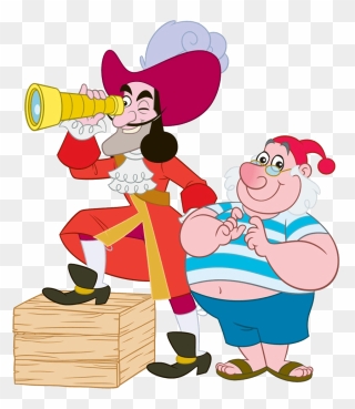 Jake & The Never Land Pirates Clipart - Captain Hook & Mr. Smee - Jake - Png Download