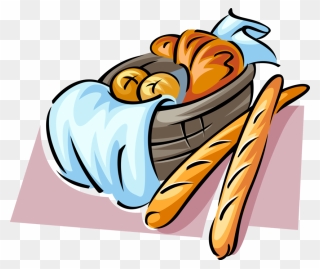 French Clipart French Croissant - French Bread Clipart - Png Download