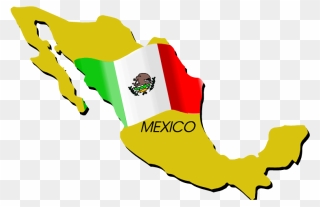Mexico Map Image From Www Clipart