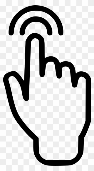 Hand Sign Png - Finger Screen Icon Png Clipart
