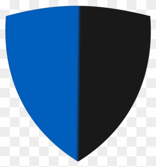 Lighter Blue Gradient Shield Svg Clip Arts - Emblem - Png Download