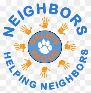 Neighbors Helping For Community Clipart
