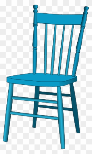 Wooden Chair Simple - Chair Clipart - Png Download