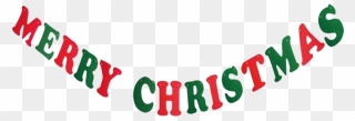 Merry Christmas Banner Png Clipart - Christmas Decoration Transparent Png