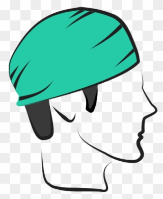Non Woven Doctor Cap - Disposable Non Woven Hair Cap Drawing Clipart