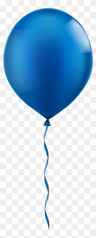 Transparent Blue Balloons Png Clipart