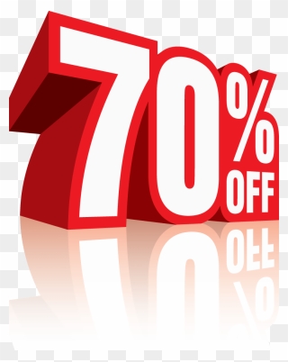 70% Off Sale Clipart