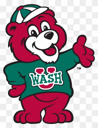 Wash U St Louis Mascot Clipart