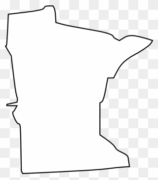 White Minnesota State Clip Art At Clker - White Minnesota State Png Transparent Png