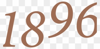 1896 Numbers Clipart