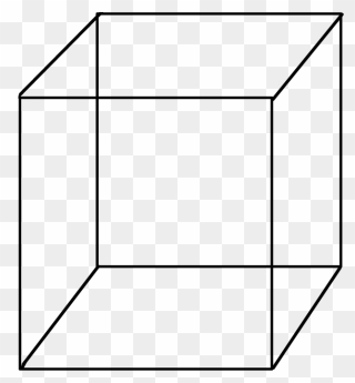 Hd - Transparent Cube Line Drawing Clipart