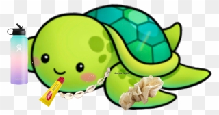 Cute Sea Turtle Drawing Clipart