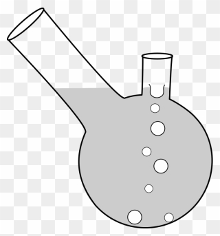 Double Neck Boiling Flask Png Images - Boiling Flask Clipart Transparent Png