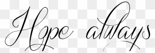 Infinity Symbol And The Phrase Quotforever Changing - Calligraphy Clipart