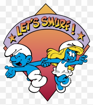 Let's Smurf Clipart