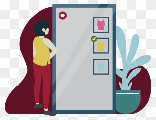 Smart Fitting Room Concepts Clipart