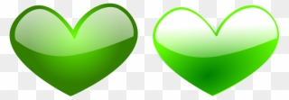 Heart6 - Green Hearts Clipart