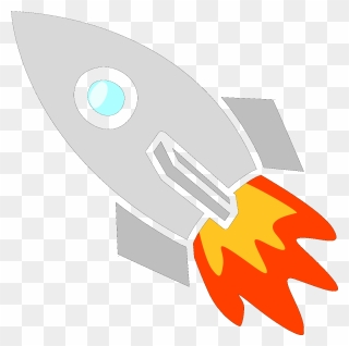 Cartoon Rocket Ship Transparent Background Clipart