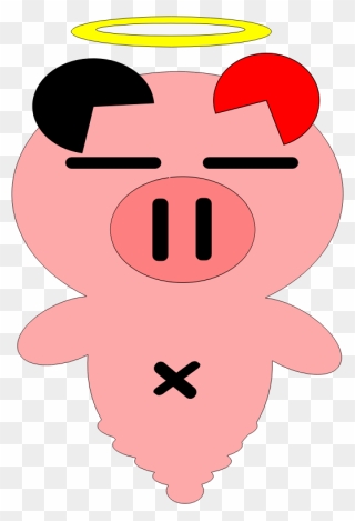 Pig Ghost - - Pig Animasi Clipart