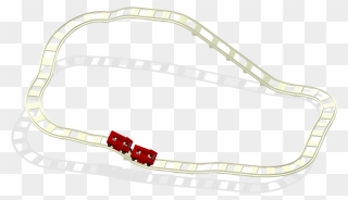 Lego Brick Dipper Track And Cars Roller Coaster - Soccer-specific Stadium Clipart