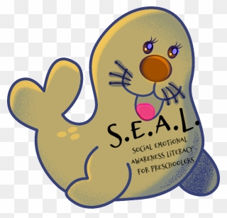 Social Emotional Awareness For Preschoolers - Seal Cartoon Png Clipart