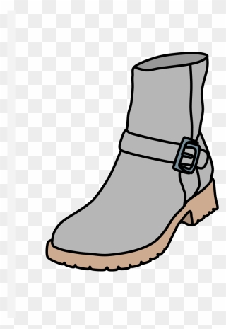 Boots, M - Work Boots Clipart