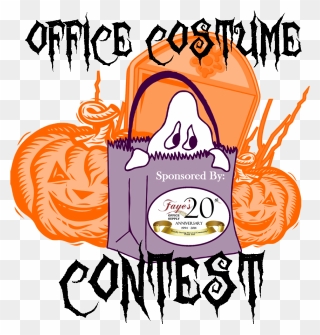 Halloween Costume Contest Banner Clipart