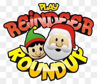 Reindeer Roundup - Cartoon Clipart