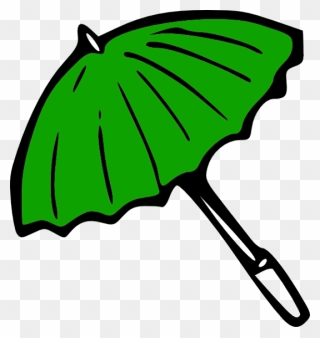 Simple Drawing Of Umbrella Clipart