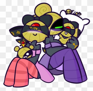 Sleepover Mumms - Cartoon Clipart