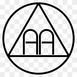 Aa Cliparts - Alcoholics Anonymous Logo Png Transparent Png