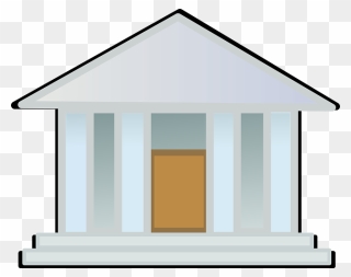 Vector Roof Greek Building - Commercial Bank Images Download Clipart