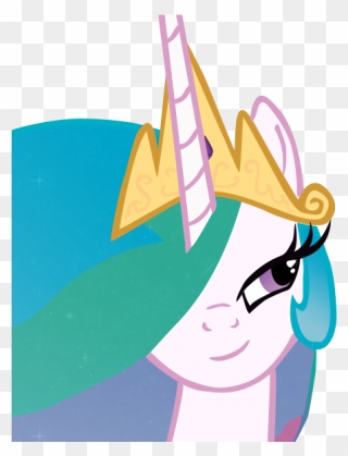 Princess Celestia Face Clipart