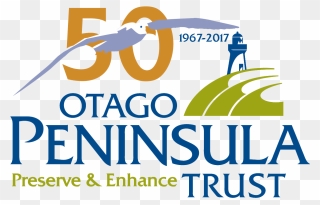 In 2017 Otago Peninsula Trust Celebrated 50 Years As - Graphic Design Clipart